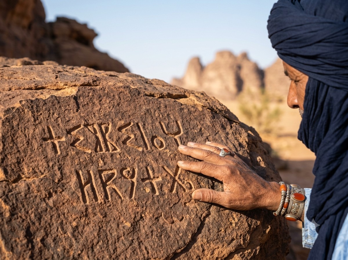 Tifinagh : L&rsquo;écriture millénaire du Sahara algérien